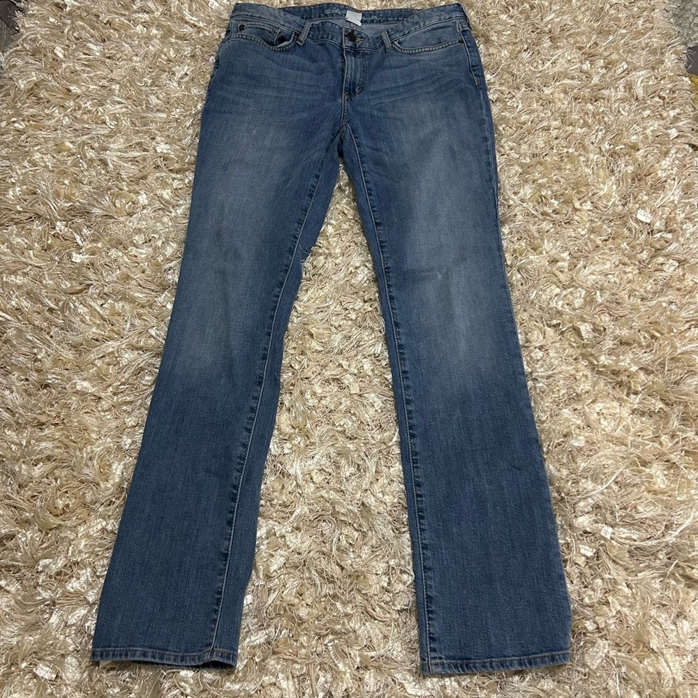 Eddie Bauer | Women's Truly Straight Blue Jeans Size 10